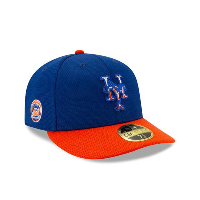 MLB New York Mets 2021 Spring Training Low Profile 59Fifty Fitted (RVG3807) - Blue New Era Caps